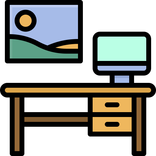 Workplace Generic Outline Color icon