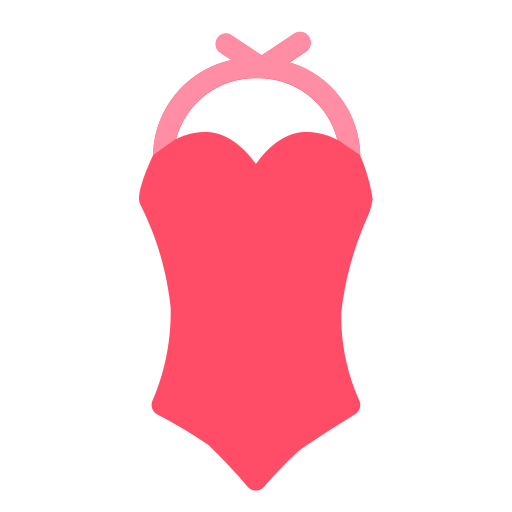 kostium kąpielowy Generic Flat ikona