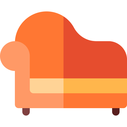sofa Basic Rounded Flat icon