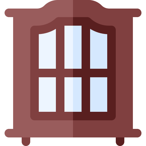 Cabinet Basic Rounded Flat icon