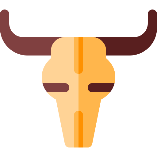 Bull Basic Rounded Flat icon
