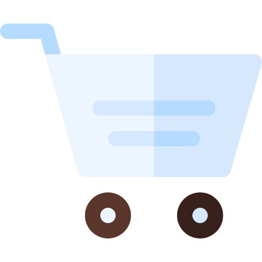 Shopping cart Basic Rounded Flat icon