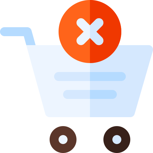 Remove from cart Basic Rounded Flat icon