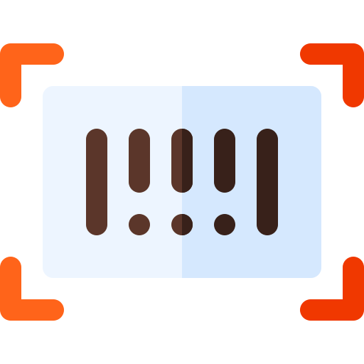 Barcode Basic Rounded Flat icon