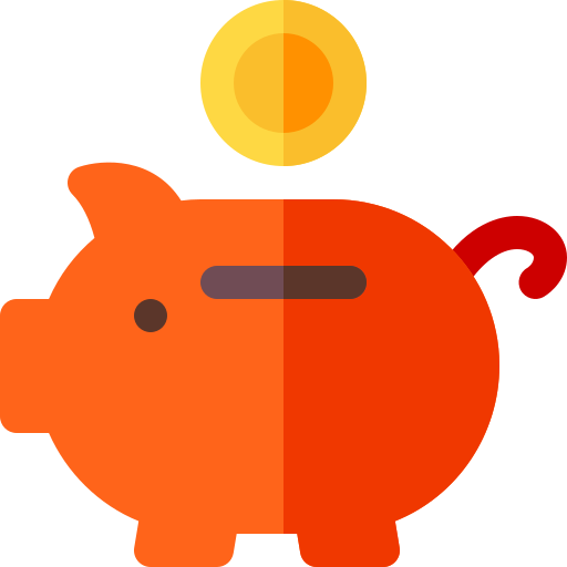 Save money Basic Rounded Flat icon