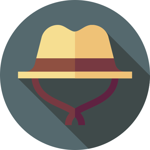 kapelusz Flat Circular Flat ikona