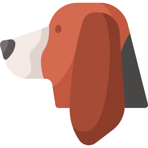 basset hound Special Flat icono