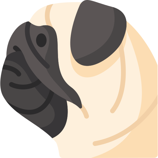 Pug Special Flat icon