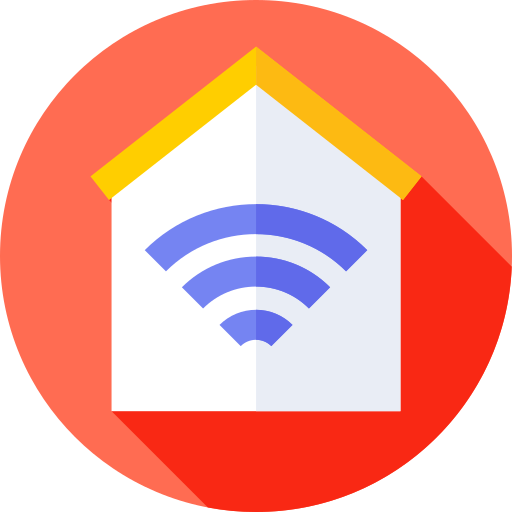 wi-fi接続 Flat Circular Flat icon