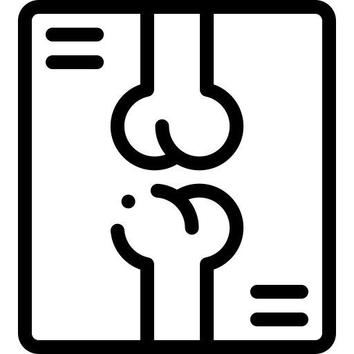 X ray Detailed Rounded Lineal icon