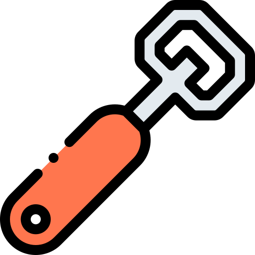 Bottle opener Detailed Rounded Lineal color icon