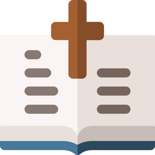 biblia Basic Rounded Flat icono