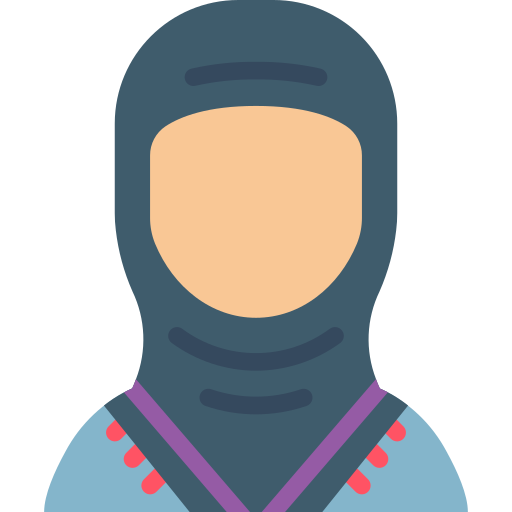 hijab Basic Miscellany Flat icono