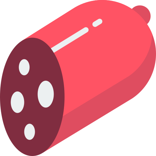 salami Basic Miscellany Flat icoon
