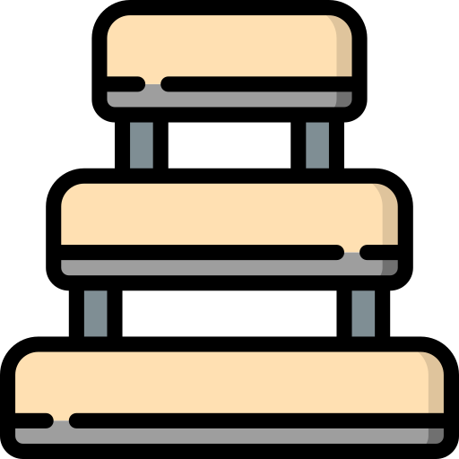 Tiered cake Basic Miscellany Lineal Color icon