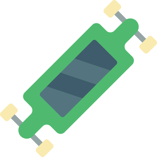 longboard Basic Miscellany Flat icoon