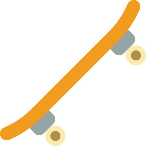 patineta Basic Miscellany Flat icono