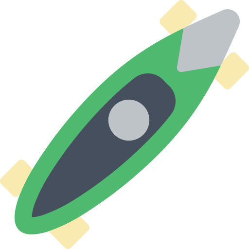 longboard Basic Miscellany Flat icono
