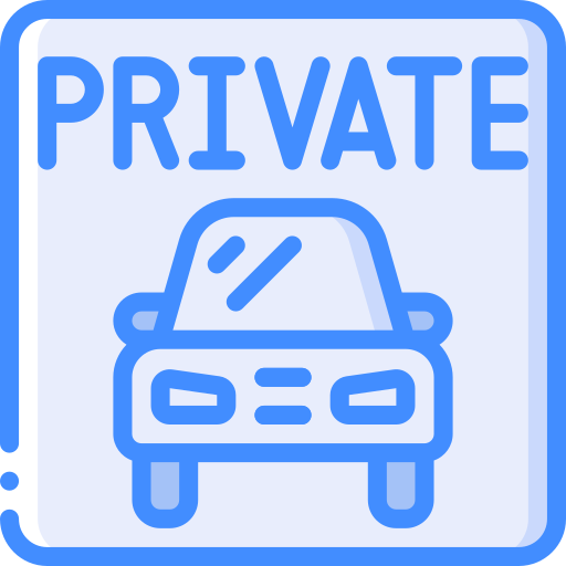 Private Basic Miscellany Blue icon