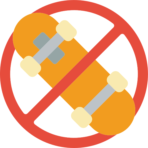 Not allowed Basic Miscellany Flat icon