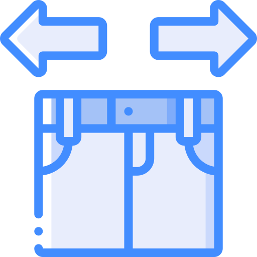 Waist Basic Miscellany Blue icon