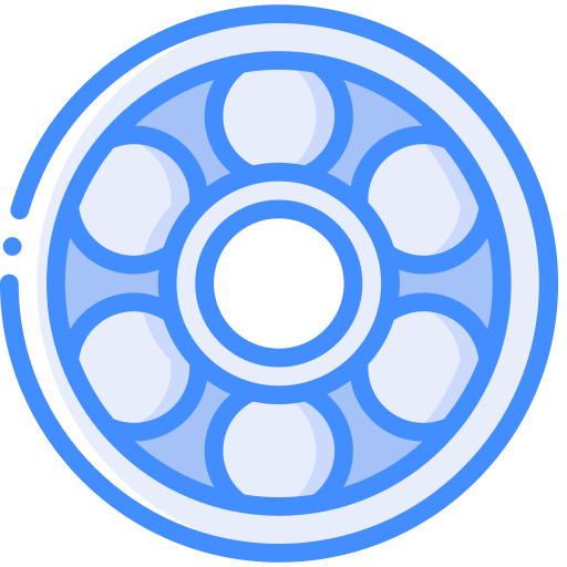 Bearing Basic Miscellany Blue icon