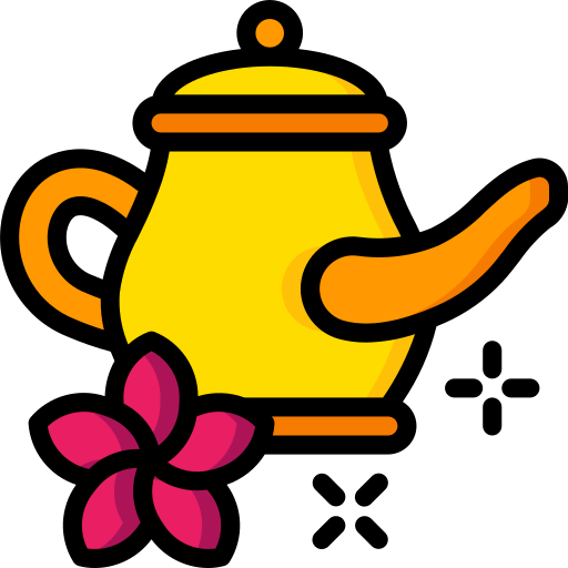Teapot Basic Miscellany Lineal Color icon