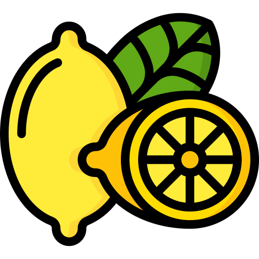 Lemon Basic Miscellany Lineal Color icon