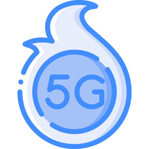 Connection Basic Miscellany Blue icon