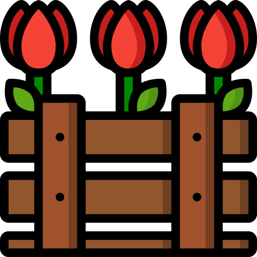 tulipany Basic Miscellany Lineal Color ikona