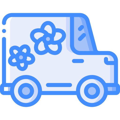 lieferwagen Basic Miscellany Blue icon