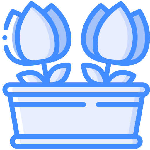 bloemen Basic Miscellany Blue icoon