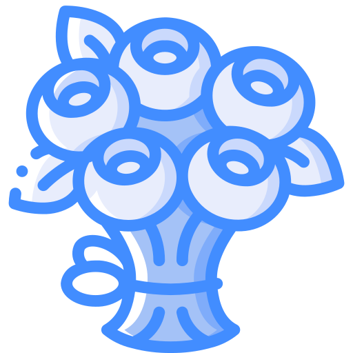 花束 Basic Miscellany Blue icon