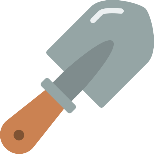 Shovel Basic Miscellany Flat icon