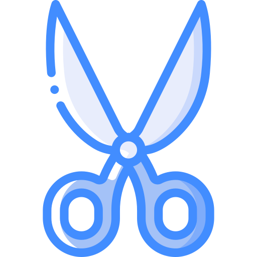 tijeras Basic Miscellany Blue icono