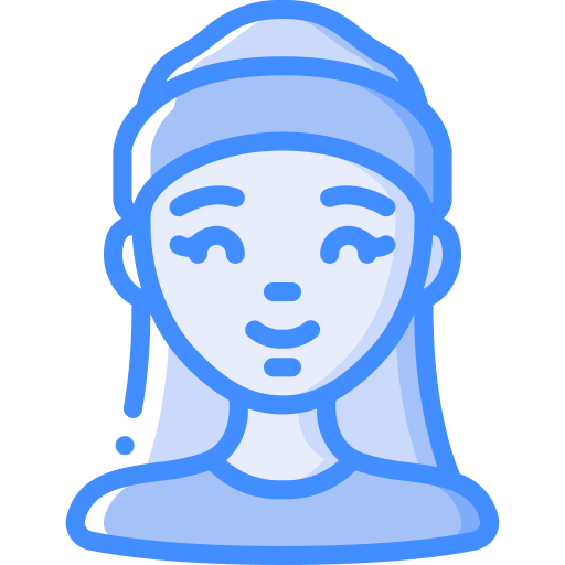 Beanie Basic Miscellany Blue icon