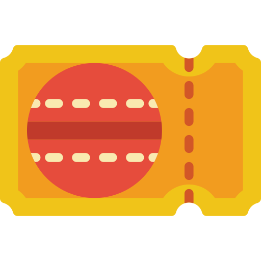 ticket Basic Miscellany Flat icoon