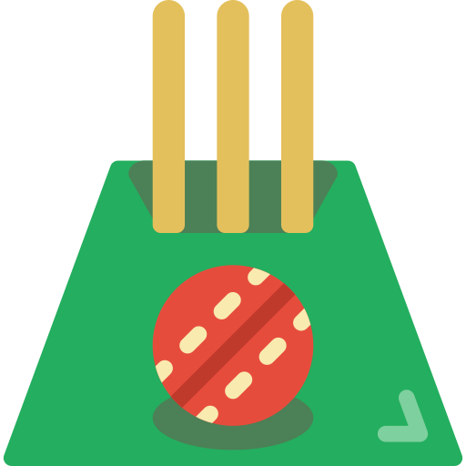 ceppo di cricket Basic Miscellany Flat icona
