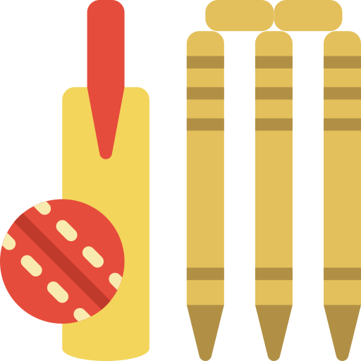 Cricket stump Basic Miscellany Flat icon