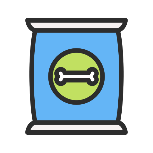 hundefutter Generic Outline Color icon