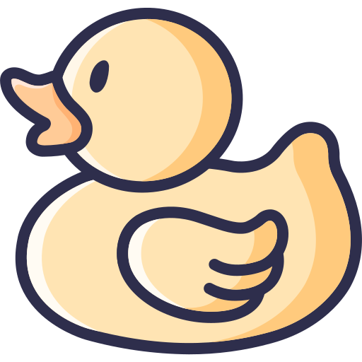 Duck Generic Outline Color icon