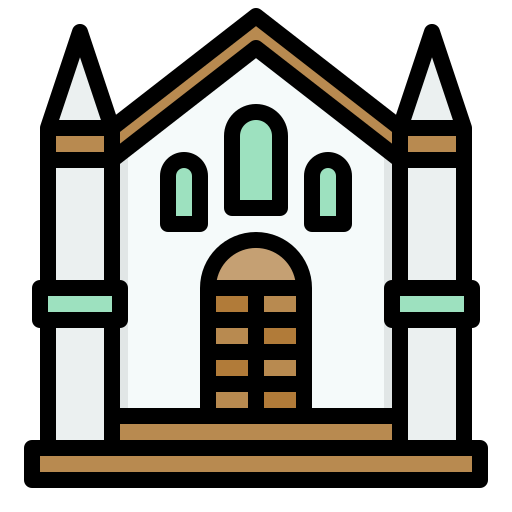 templo Generic Outline Color icono