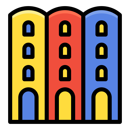 kamienica Generic Outline Color ikona