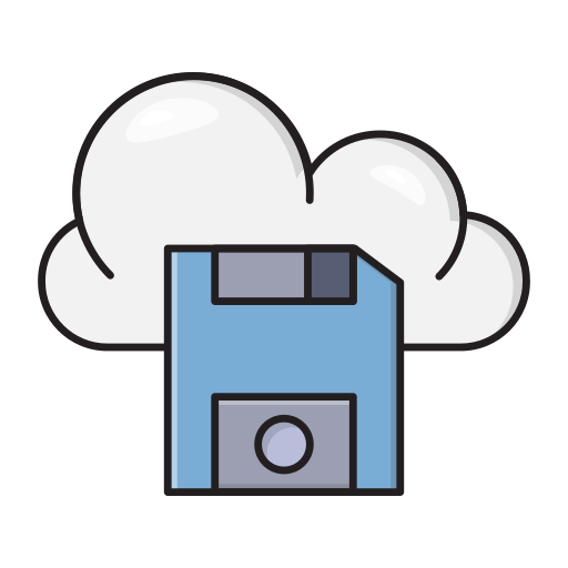 cloud computing Vector Stall Lineal Color icon