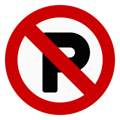 parcheggio vietato Generic Flat icona