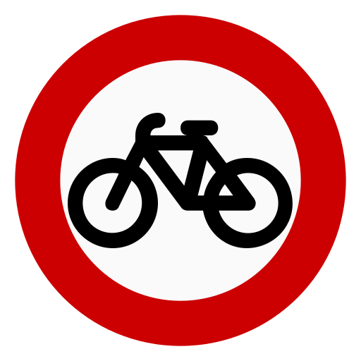 No bicycle Generic Flat icon