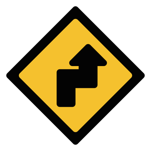 Дорожный знак Generic Flat иконка