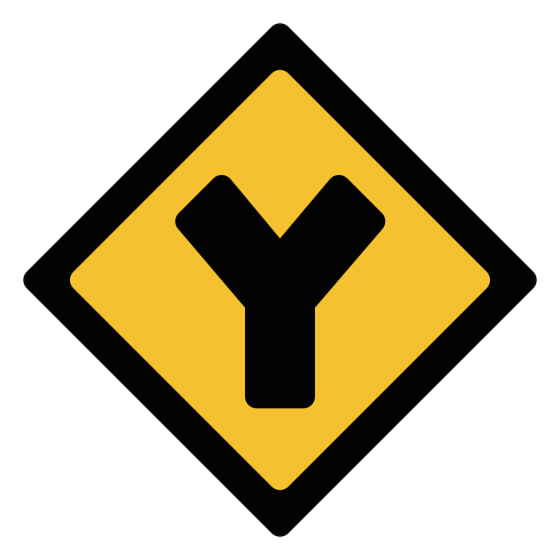 Y intersection Generic Flat icon