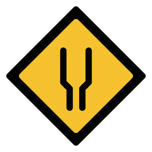 Narrow road Generic Flat icon
