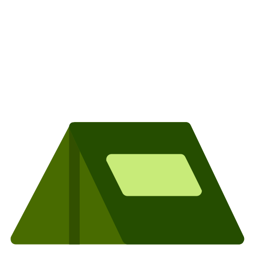 Camping tent Generic Flat icon